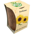 Bamboo Fiber Jar-Sun Flower